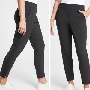 Athleta Brooklyn ankle pant size 8 black Women